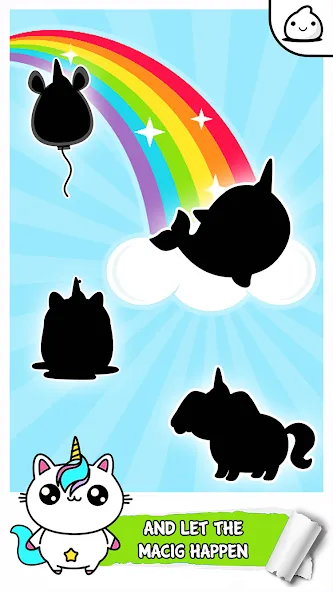 Скачать Unicorn Evolution Merge Kawaii на телефон — Безлимитные монеты и кристаллы — скриншот 2 Скачать Unicorn Evolution Merge Kawaii на телефон — Безлимитные монеты и кристаллы — скриншот 2