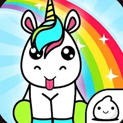 Скачать Unicorn Evolution Merge Kawaii на телефон — Безлимитные монеты и кристаллы