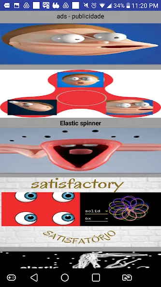 Скачать Elastic face — Модификация Разблокированы все уровни и скины — скриншот 1