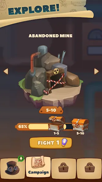 Merge Battles: Puzzle Combat Mod APK Безлимитные деньги и энергия — Скачать на Андроид — скриншот 1