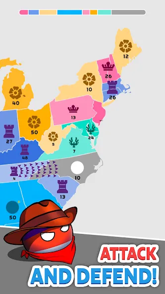 State.io — Conquer the World — Безлимитные деньги и все территории — скриншот 4