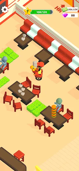 Burger Please! (Мод Безлимитные деньги и ресурсы) — скриншот 2