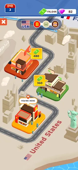 Burger Please! (Мод Безлимитные деньги и ресурсы) — скриншот 5