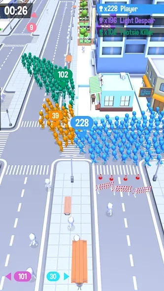 Crowd City — Безлимитные монеты и быстрый рост толпы — скриншот 1 Crowd City — Безлимитные монеты и быстрый рост толпы — скриншот 1