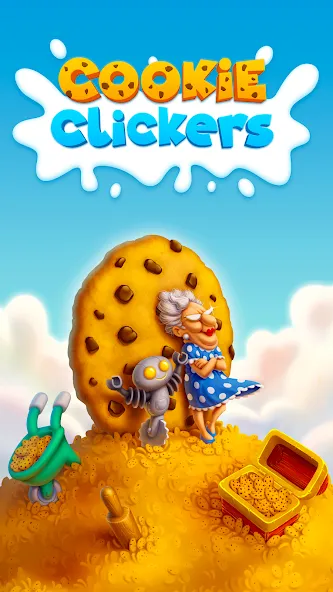 Cookie Clickers™ MOD APK — Безлимитные печенья и ускоренный клик — скриншот 1