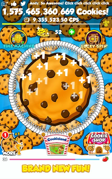 Cookie Clickers 2 — Безлимитные печенья и ускоренная прокачка — скриншот 1 Cookie Clickers 2 — Безлимитные печенья и ускоренная прокачка — скриншот 1