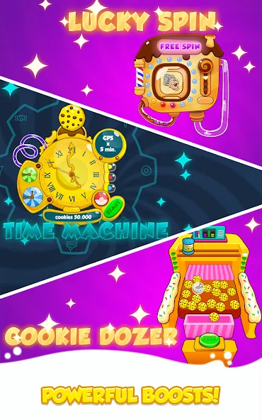 Cookie Clickers 2 — Безлимитные печенья и ускоренная прокачка — скриншот 2 Cookie Clickers 2 — Безлимитные печенья и ускоренная прокачка — скриншот 2