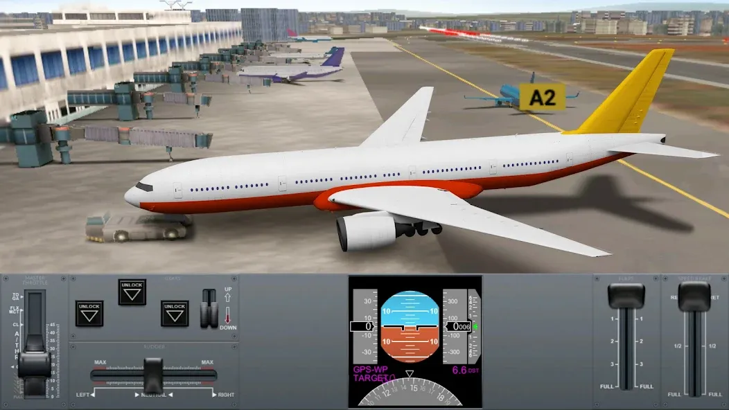 Airline Commander: Flight Game на Андроид — Мод Безлимитные деньги и топливо — скриншот 2