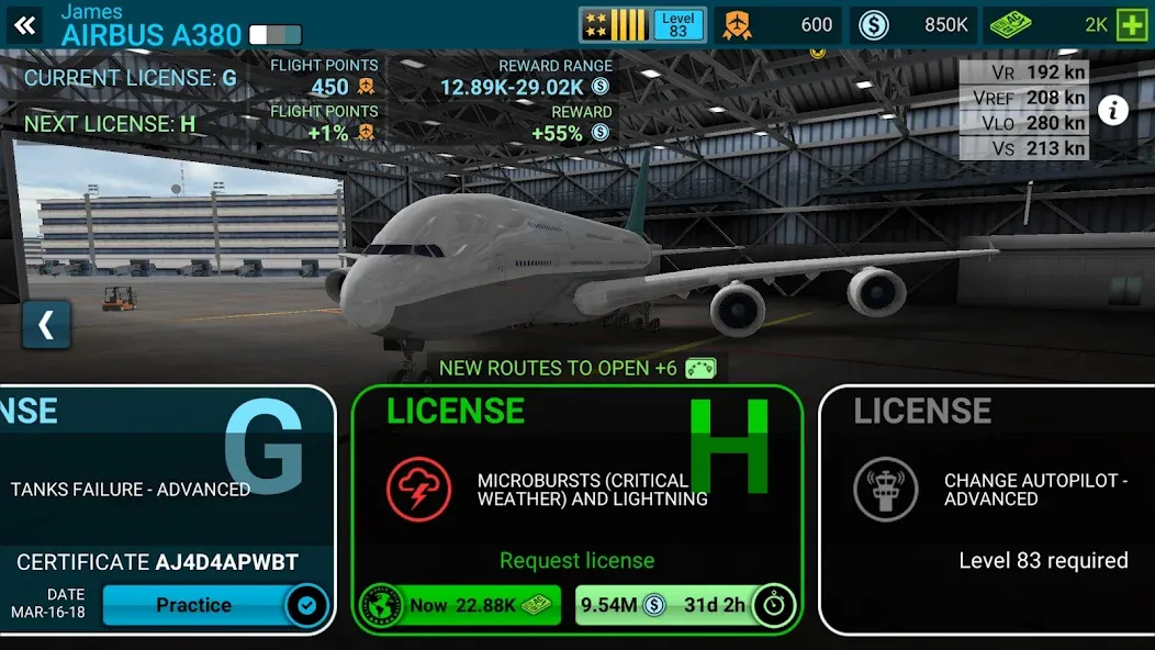 Airline Commander: Flight Game на Андроид — Мод Безлимитные деньги и топливо — скриншот 4