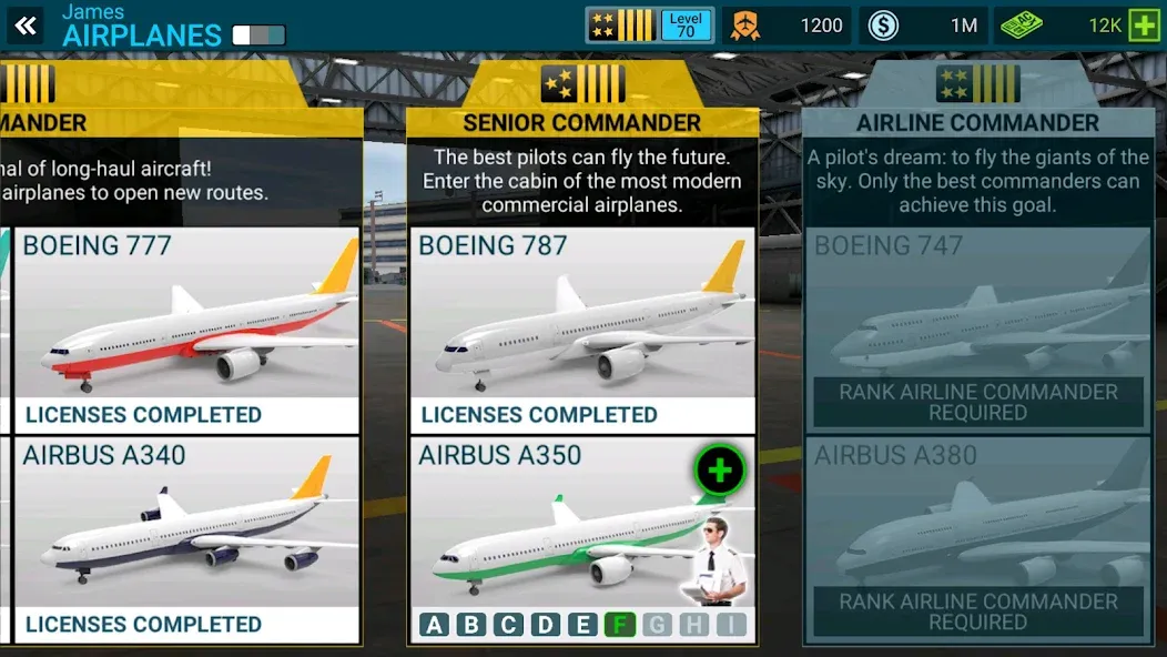 Airline Commander: Flight Game на Андроид — Мод Безлимитные деньги и топливо — скриншот 5