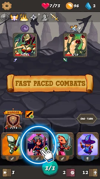 Rogue Adventure: Roguelike RPG MOD — Безлимитные ресурсы и все карты открыты на Андроид — скриншот 3