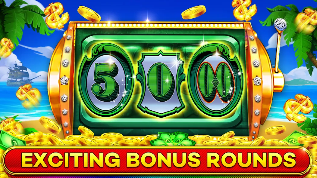 Скачать Jackpot Boom Casino Slot Games (Мод: Безлимитные монеты и бонусы) на Андроид — скриншот 3