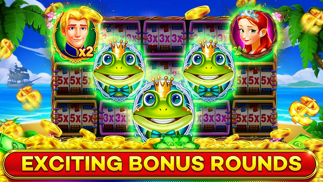 Скачать Jackpot Boom Casino Slot Games (Мод: Безлимитные монеты и бонусы) на Андроид — скриншот 5