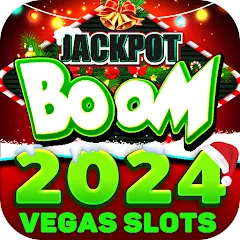 Скачать Jackpot Boom Casino Slot Games (Мод: Безлимитные монеты и бонусы) на Андроид