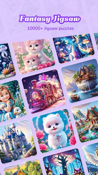 Fantasy Jigsaw - HD Puzzle Mod APK Пазлы высокого качества без рекламы — Скачать на Андроид — скриншот 1