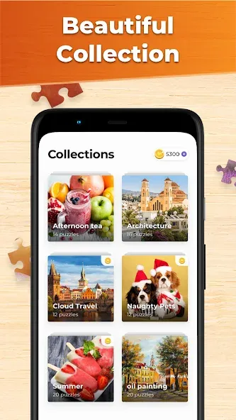 Взлом Jigsaw Puzzles HD Puzzle Games — Без рекламы и все пазлы открыты — скриншот 4 Взлом Jigsaw Puzzles HD Puzzle Games — Без рекламы и все пазлы открыты — скриншот 4