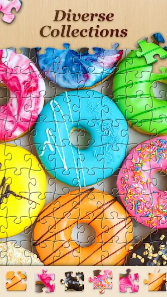 Скачать взломанную Jigsawscapes® - Jigsaw Puzzles — Без рекламы и все пазлы открыты — скриншот 4