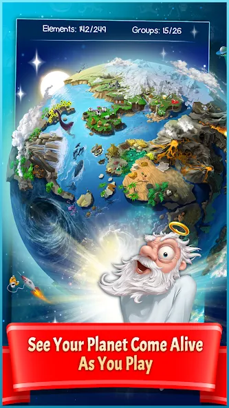 Doodle God Planet Blitz MOD — Безлимитные ресурсы и все планеты открыты на Андроид — скриншот 3