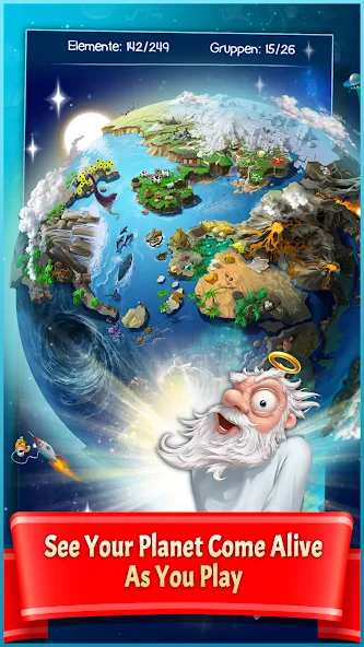 Взломанная Doodle God Аlchemy на Андроид — Открыты все элементы и подсказки — скриншот 4 Взломанная Doodle God Аlchemy на Андроид — Открыты все элементы и подсказки — скриншот 4