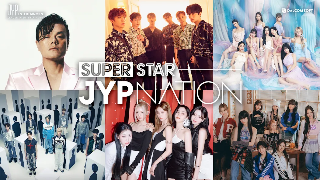 SUPERSTAR JYPNATION MOD — Безлимитные очки и открыты все карты на Андроид — скриншот 1