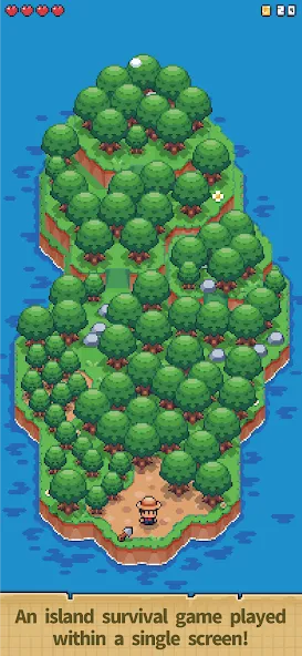 Скачать Tiny Island Survival — Последняя версия (Безлимитные ресурсы и здоровье) — скриншот 1 Скачать Tiny Island Survival — Последняя версия (Безлимитные ресурсы и здоровье) — скриншот 1