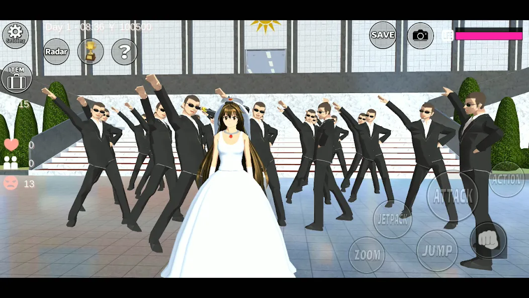 Скачать SAKURA School Simulator с модом — Безлимитные деньги и все предметы — скриншот 2 Скачать SAKURA School Simulator с модом — Безлимитные деньги и все предметы — скриншот 2