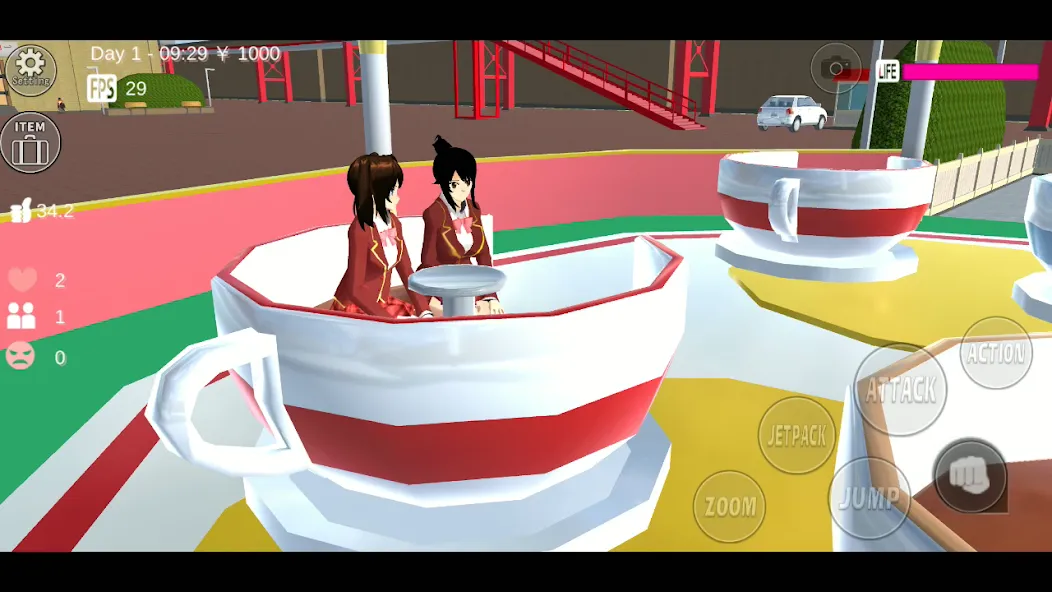 Скачать SAKURA School Simulator с модом — Безлимитные деньги и все предметы — скриншот 4 Скачать SAKURA School Simulator с модом — Безлимитные деньги и все предметы — скриншот 4