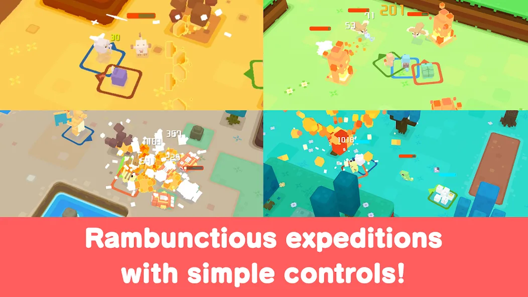 Скачать Pokémon Quest на Андроид — Безлимитные ресурсы и усиленные покемоны — скриншот 2