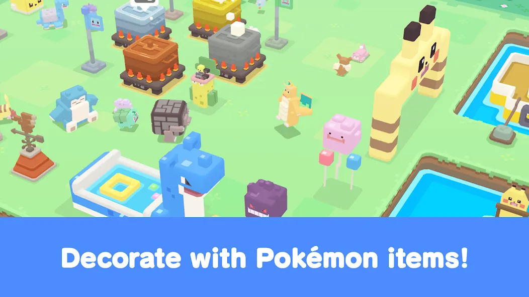 Скачать Pokémon Quest на Андроид — Безлимитные ресурсы и усиленные покемоны — скриншот 4