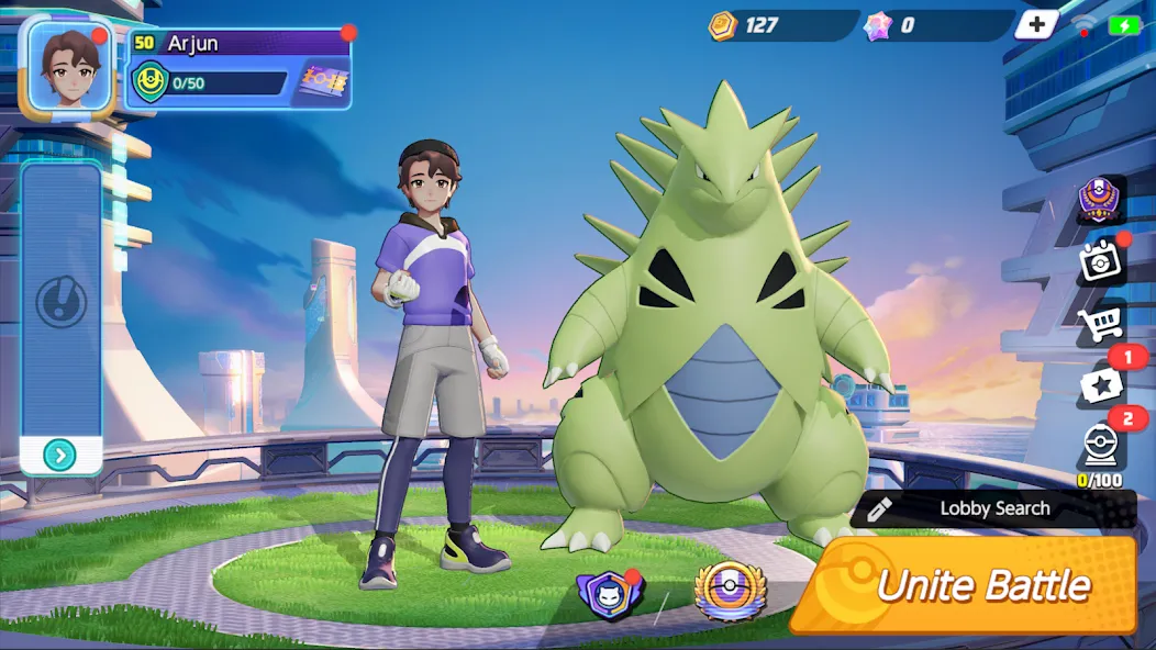 Pokémon UNITE на Андроид — Безлимитные ресурсы и открытые персонажи — скриншот 5 Pokémon UNITE на Андроид — Безлимитные ресурсы и открытые персонажи — скриншот 5