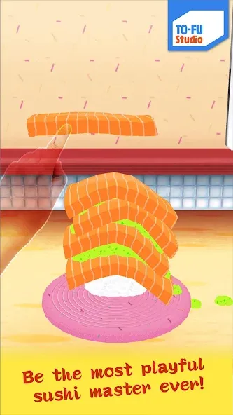 Скачать TO-FU Oh!SUSHI 2 — Последняя версия (Безлимитные деньги и все уровни) — скриншот 2