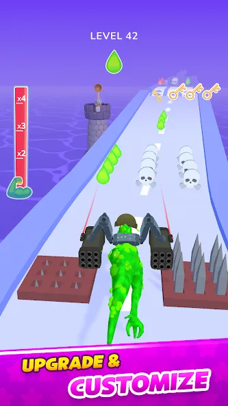 Dino Evolution Run 3D MOD APK на Android — Безлимитные деньги и усиленные динозавры — скриншот 2 Dino Evolution Run 3D MOD APK на Android — Безлимитные деньги и усиленные динозавры — скриншот 2