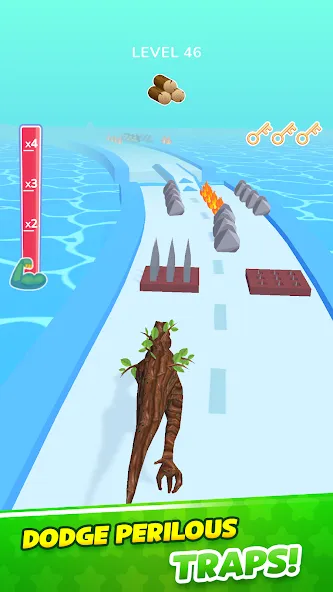 Dino Evolution Run 3D MOD APK на Android — Безлимитные деньги и усиленные динозавры — скриншот 5 Dino Evolution Run 3D MOD APK на Android — Безлимитные деньги и усиленные динозавры — скриншот 5