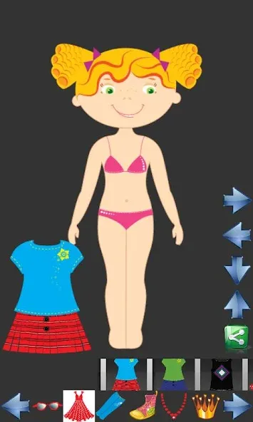 Скачать Dress up Princess for kids с модом — Все наряды разблокированы — скриншот 1