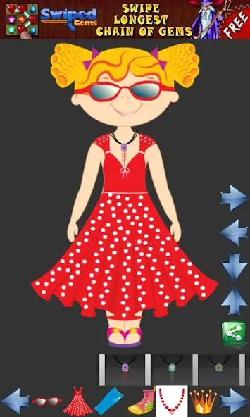 Скачать Dress up Princess for kids с модом — Все наряды разблокированы — скриншот 2
