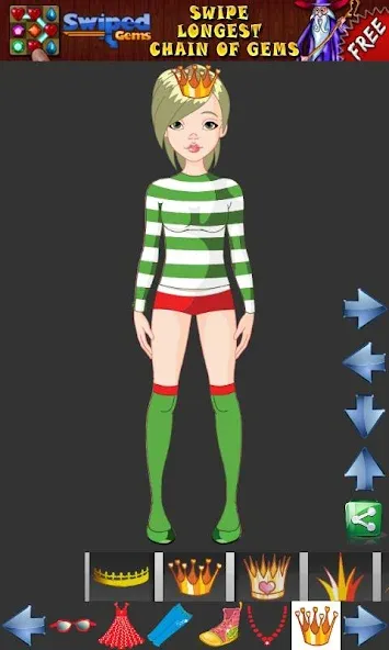 Скачать Dress up Princess for kids с модом — Все наряды разблокированы — скриншот 3