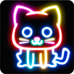 Скачать Drawing For Kids - Glow Draw на телефон — Все рисунки разблокированы и без рекламы