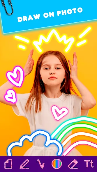 Скачать взлом Drawing Game for girls на Андроид — Все рисунки разблокированы — скриншот 3