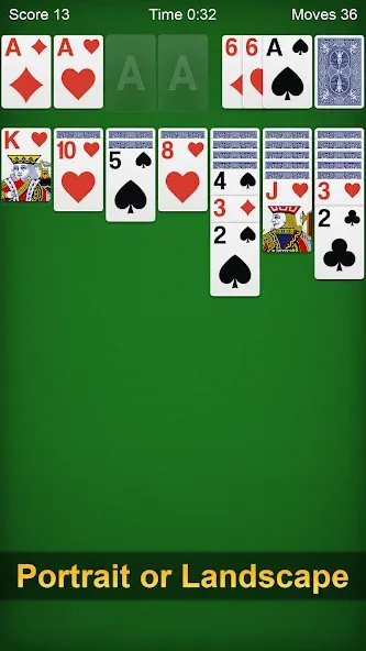 Скачать Klondike Solitaire - Patience на Андроид — Без рекламы и много подсказок — скриншот 2