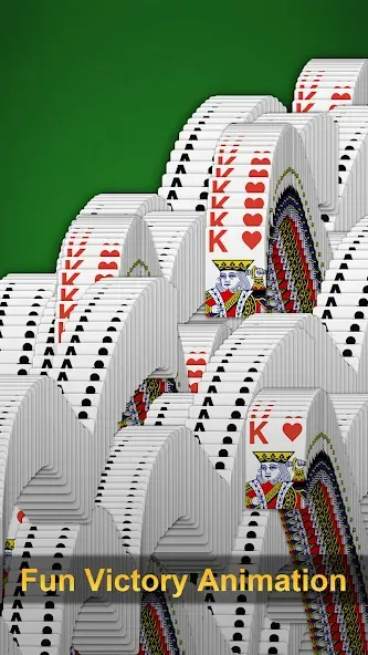 Скачать Klondike Solitaire - Patience на Андроид — Без рекламы и много подсказок — скриншот 3