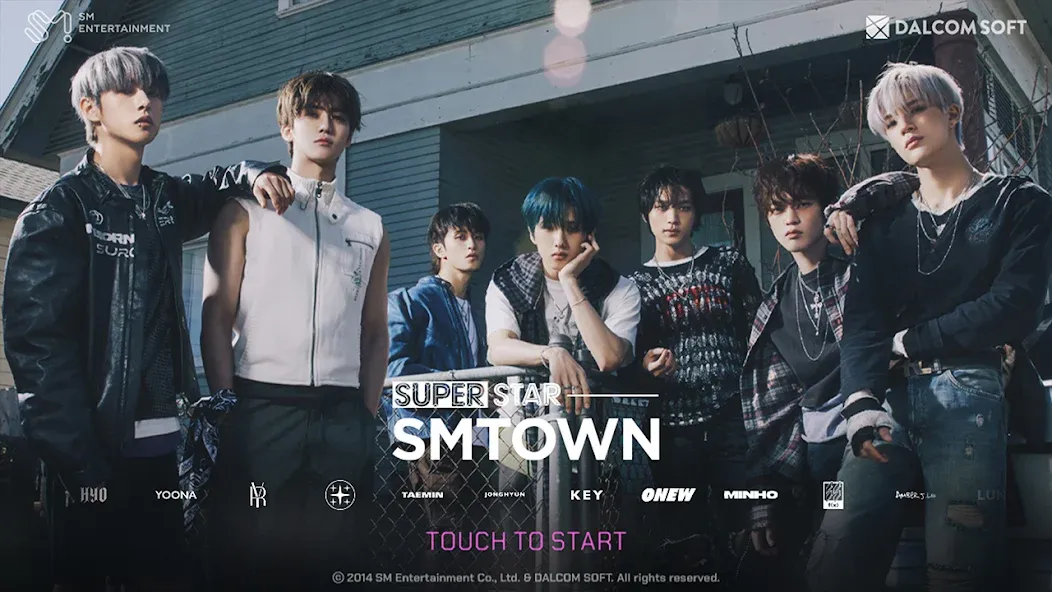 SUPERSTAR SMTOWN на Андроид — Безлимитные алмазы и открыты все песни — скриншот 1