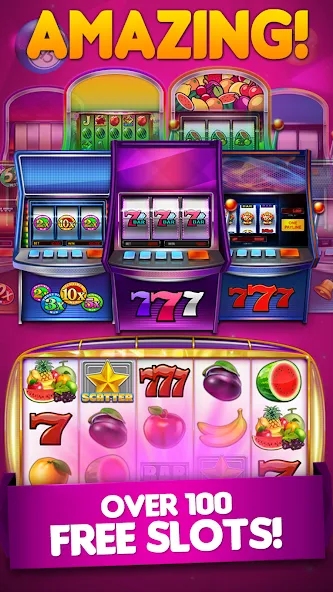 Скачать взлом Bingo 90 Live : Vegas Slots на Андроид — Безлимитные монеты и бонусы — скриншот 5