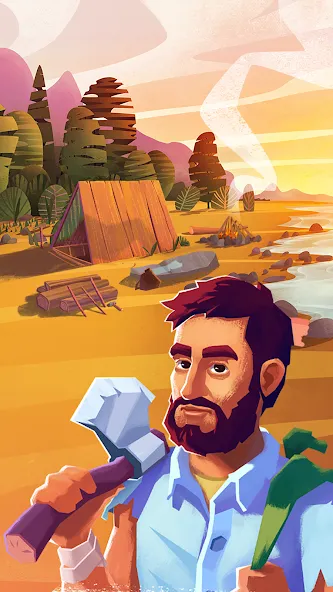 Скачать взлом Survival Craft Quest на Андроид — Безлимитные ресурсы и крафт — скриншот 3