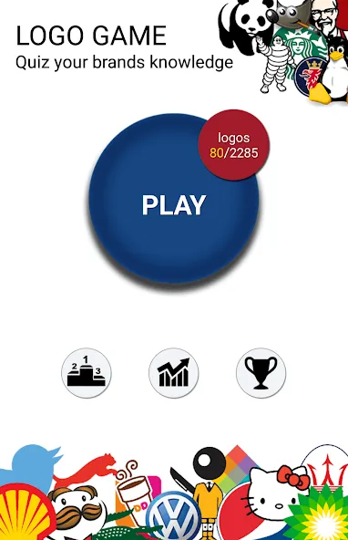 Скачать Quiz: Logo game — Открыты все уровни и подсказки — скриншот 1