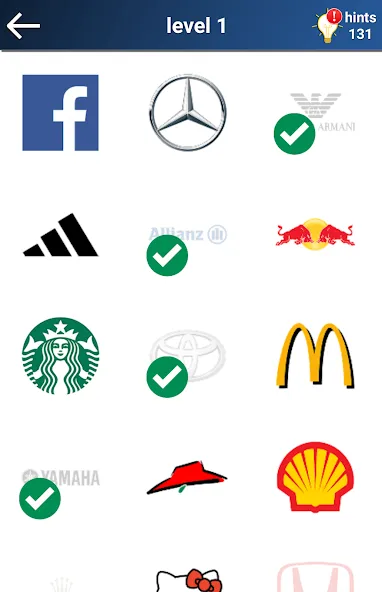 Скачать Quiz: Logo game — Открыты все уровни и подсказки — скриншот 5