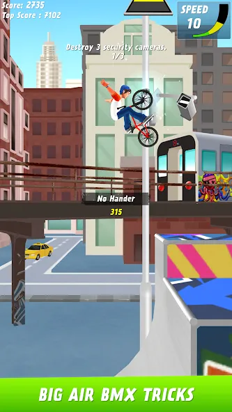 Взлом Max Air BMX — Безлимитные деньги и разблокированы трюки — скриншот 1