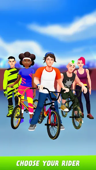 Взлом Max Air BMX — Безлимитные деньги и разблокированы трюки — скриншот 5