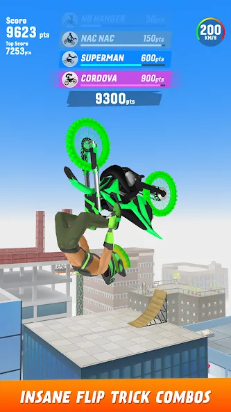 Скачать Max Air Motocross с модом — Безлимитные деньги и все мотоциклы — скриншот 3