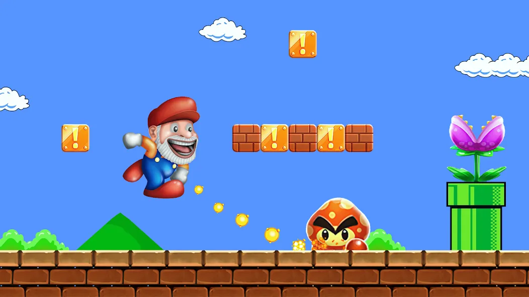 Скачать Super Run Go - Classic Game — Последняя версия (Много монет и все уровни открыты) — скриншот 2 Скачать Super Run Go - Classic Game — Последняя версия (Много монет и все уровни открыты) — скриншот 2