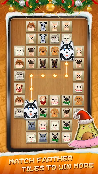 Tile Connect - Matching Games Mod APK Без рекламы и все уровни открыты — Скачать на Андроид — скриншот 3